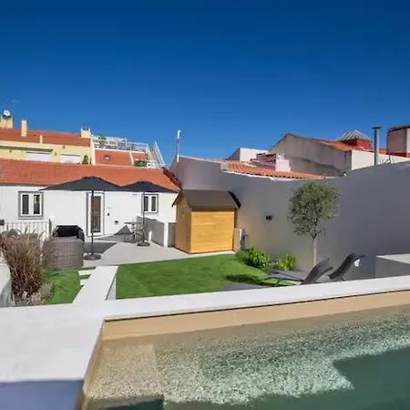 Apartment Pool-lisbon City Centre-garden-wifi-1d